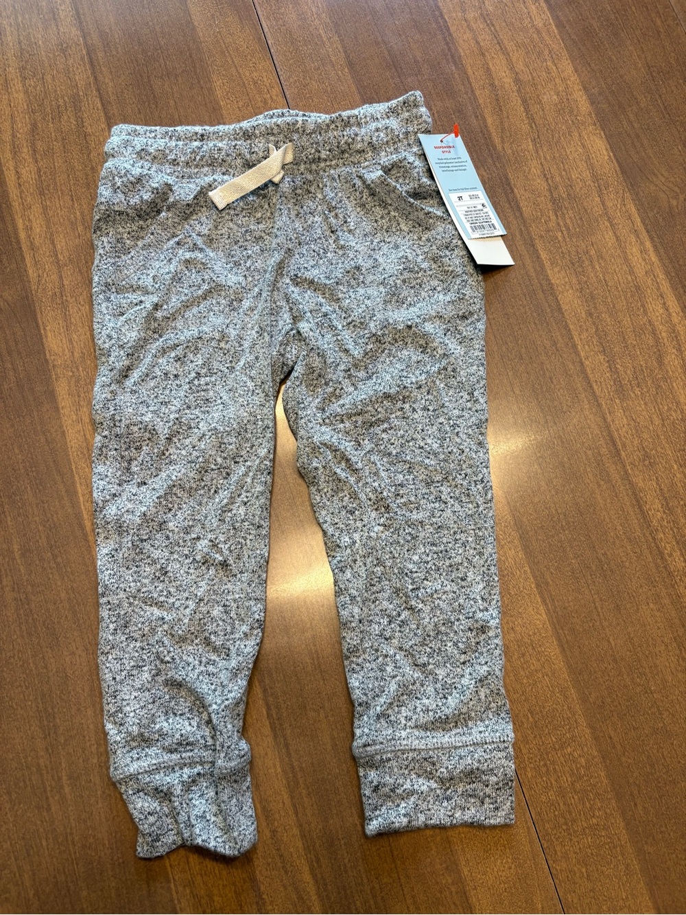 Cat & Jack Gray Heather Kids Jogger Pants